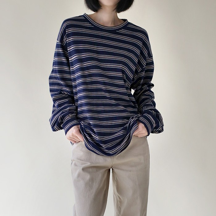 Cory Stripe Long Tee