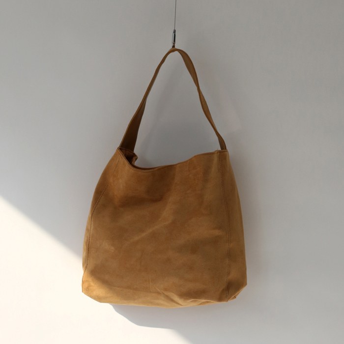 Vegan suede bag