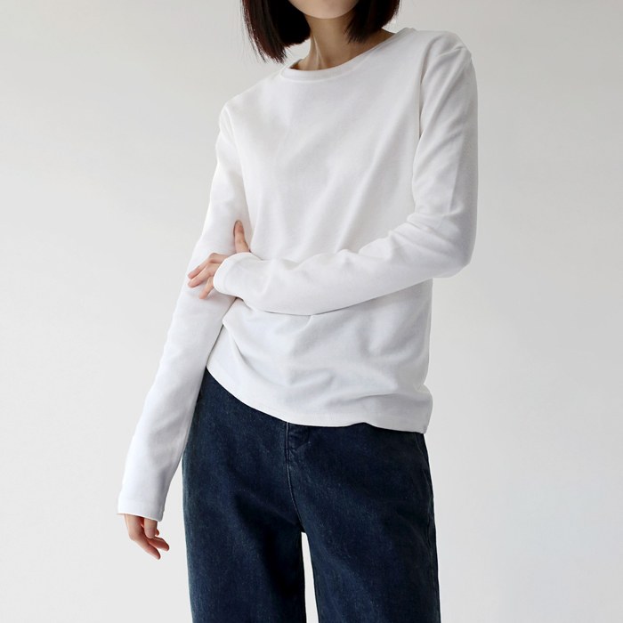 Thick cotton tee