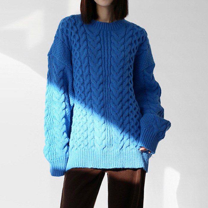 Anna Cable Long Knit